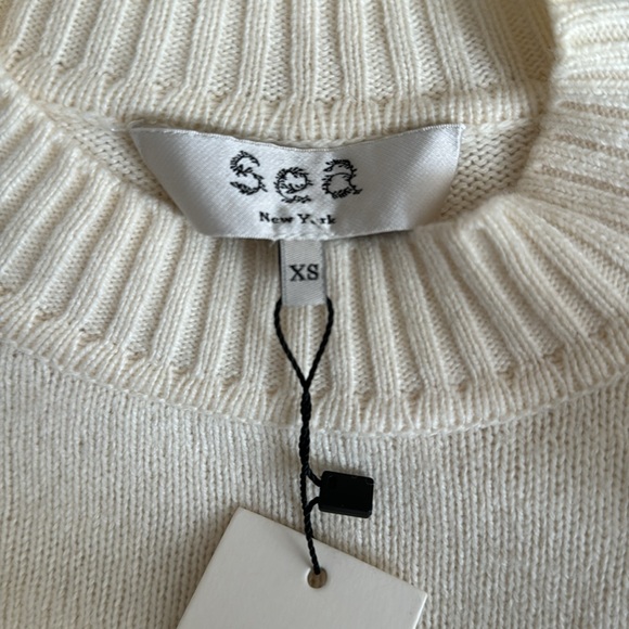 NWT Sea New York Ruffle Combo Sweater - Picture 10 of 13